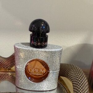 Yves Saint Laurent Black Opium in Glittery Silver